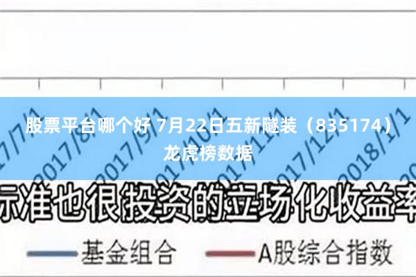 股票平台哪个好 7月22日五新隧装（835174）龙虎榜数据