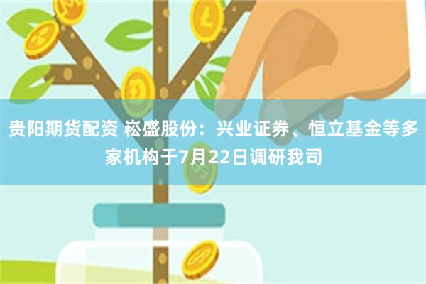 贵阳期货配资 崧盛股份：兴业证券、恒立基金等多家机构于7月22日调研我司
