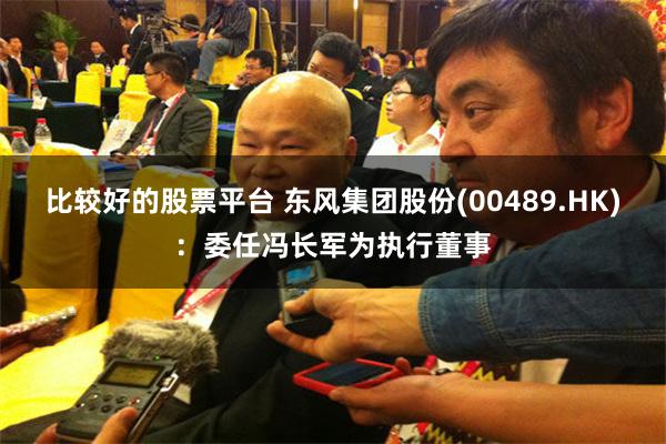 比较好的股票平台 东风集团股份(00489.HK)：委任冯长军为执行董事