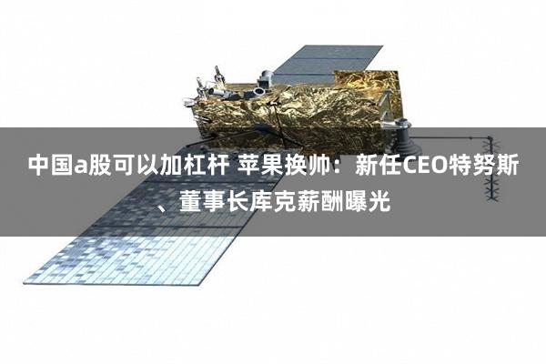 中国a股可以加杠杆 苹果换帅：新任CEO特努斯、董事长库克薪酬曝光